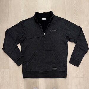 Columbia Men's Charcoal Zip-Up Sweater